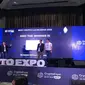 Kommunitas.net saat memenangkan Best Crypto Launchpad 2022 di ajang Crypto Expo. (Liputan6.com/ist)