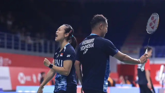 Rehan Naufal Kusharjanto/Lisa Ayu Kusumawati - Malaysia masters 2023 - Bulu Tangkis