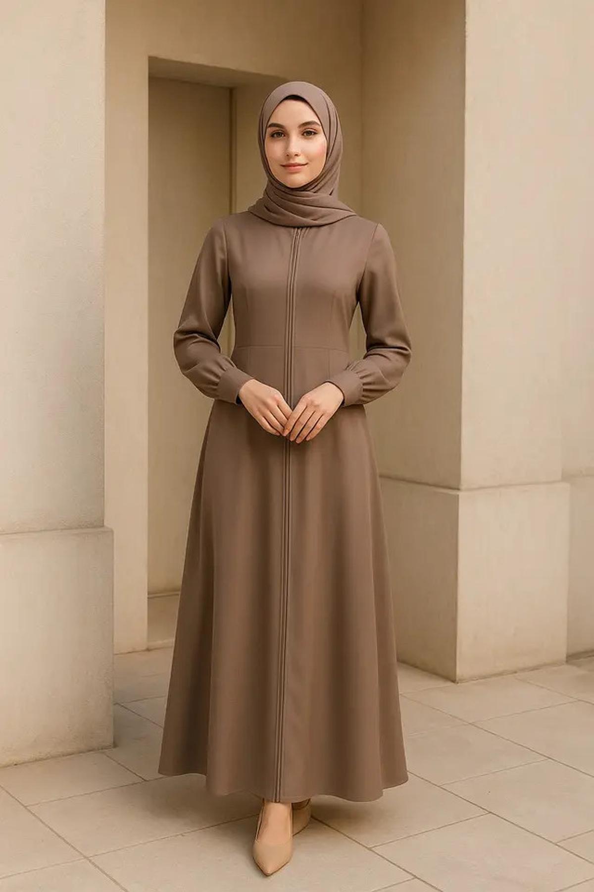 7 Model Dress Resleting Depan Elegan Kekinian untuk Tampil Stylish di 2025