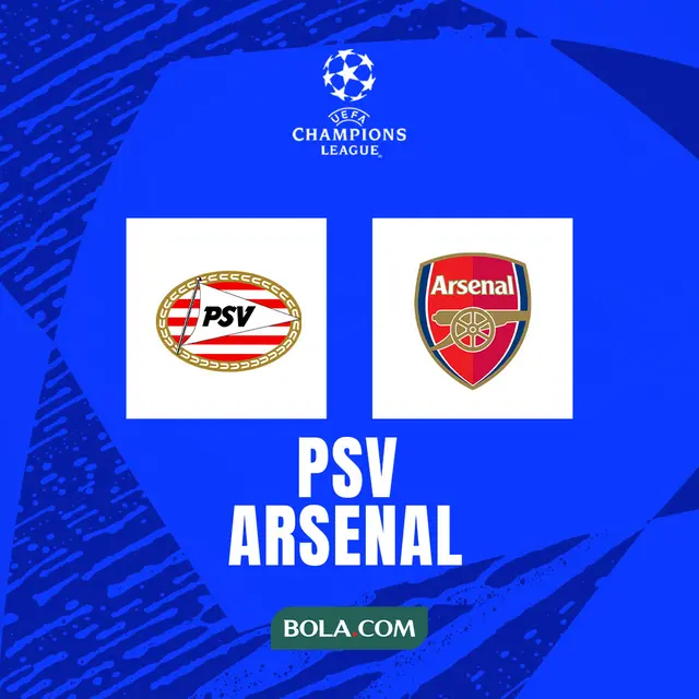 Liga Champions - PSV Vs Arsenal