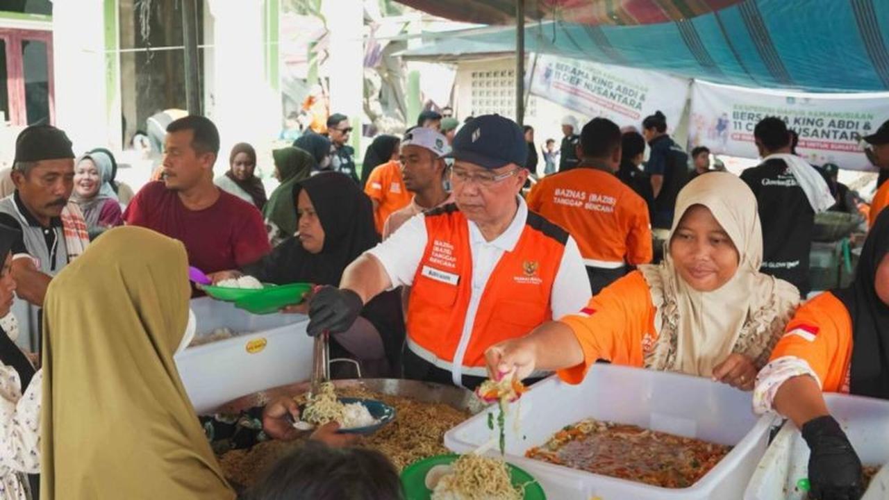 Dapur Lapangan Baznas DKI Hadir di Aceh, Salurkan 99 Ribu Porsi Makanan Bergizi untuk Korban Bencana