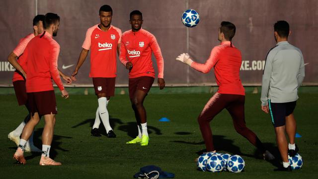 Jamu Inter Milan, Barcelona Berlatih Tanpa Lionel Messi