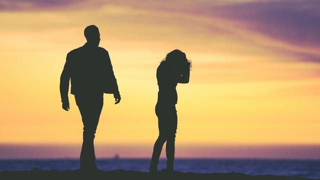 Ilustrasi pasangan cemburu