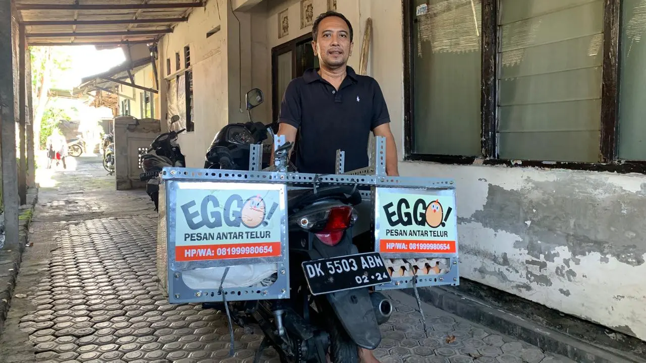 Cerita Sukses Wayan Bagiana, Wirausahawan Delivery Telur Korban PHK akibat Pandemi Covid-19