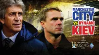 MANCHESTER CITY FC VS DYNAMO KIEV (Liputan6.com/Abdillah)