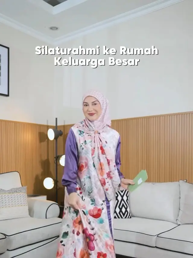 Tampil Modis dan Syar'i di Lebaran 2025, Gamis ala Irish Bella Jadi Pilihan