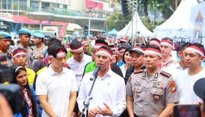 Raffi Ahmad Deklarasi Sumpah Pemuda, Ajak Semua Pihak Lawan Hoaks dan Provokasi