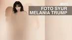 Foto istri Donald Trump, Melania Trump, saat masih menjadi model panas di Prancis muncul di majalah beredar di internet 