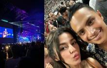 Foto-foto Susan Sameh dan Khalid Atamimi saat Nonton Konser Bruno Mars Berdua, Romantis Banget!