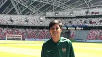 Vivi Oktavia Risky atau Vio Risky menjadi salah satu skuat Timnas Wanita Indonesia saat menjajal kekuatan dengan mengikuti turnamen bertajuk FAS Women’s International Quadrangular 2018 di Singapura. (Doc: Vio Risky)