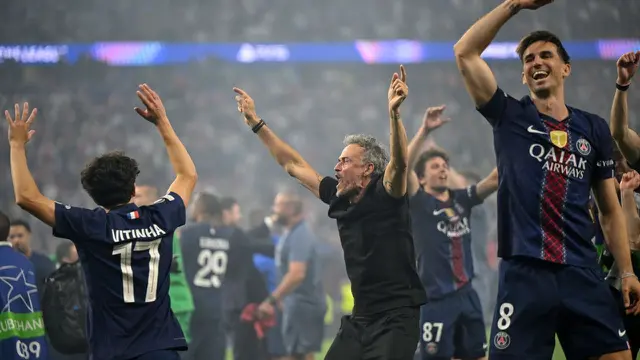 Luis Enrique, PSG, Liga Champions