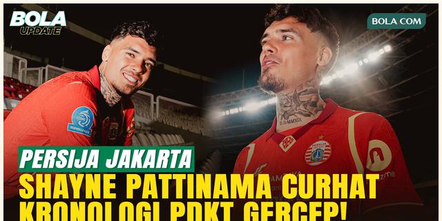 Shayne Pattynama Ceritakan Proses Gabung ke Persija Jakarta hingga Peran Penting Jordi Amat dan Rizky Ridho