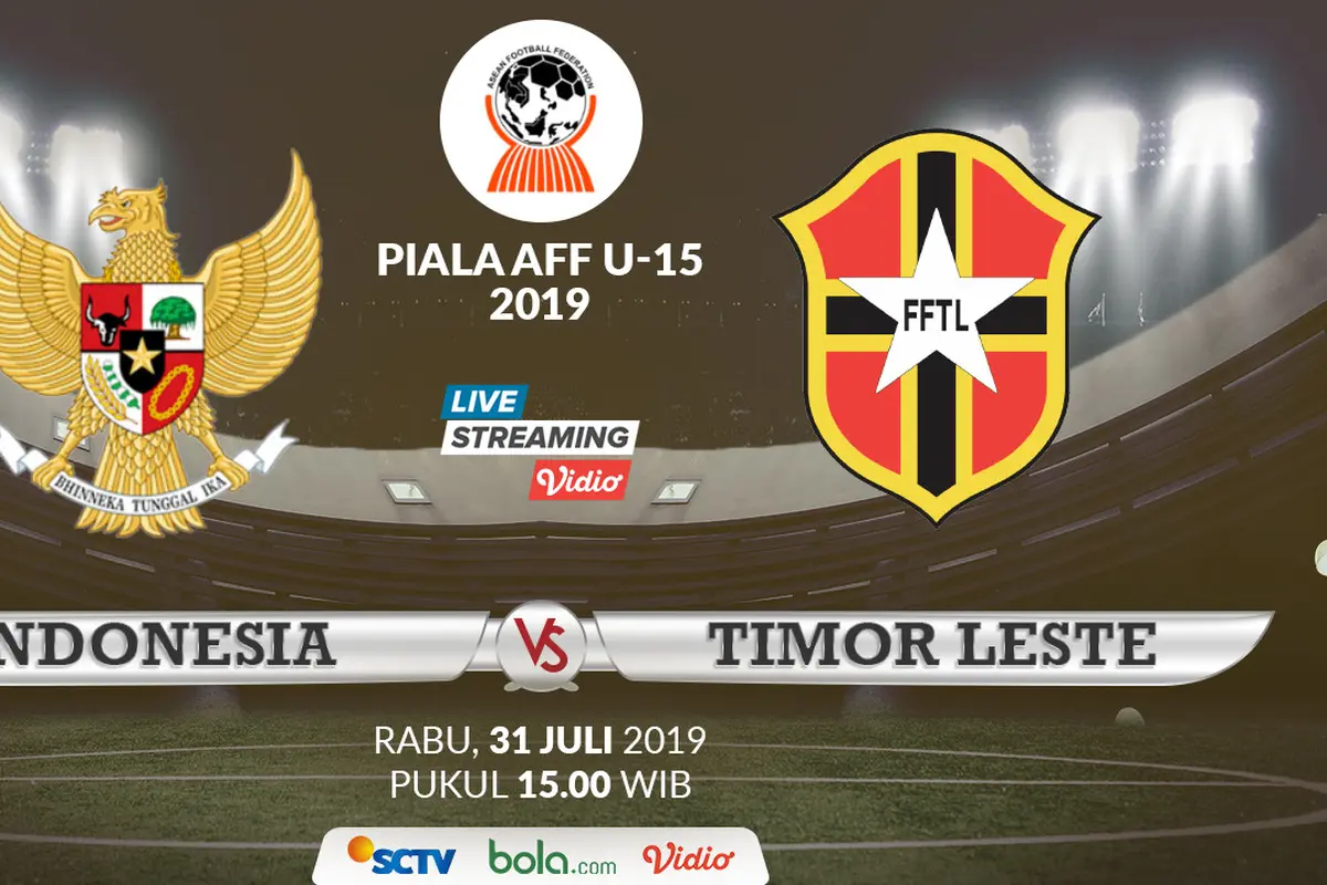 Indonesia U-15 vs Timor Leste U-15