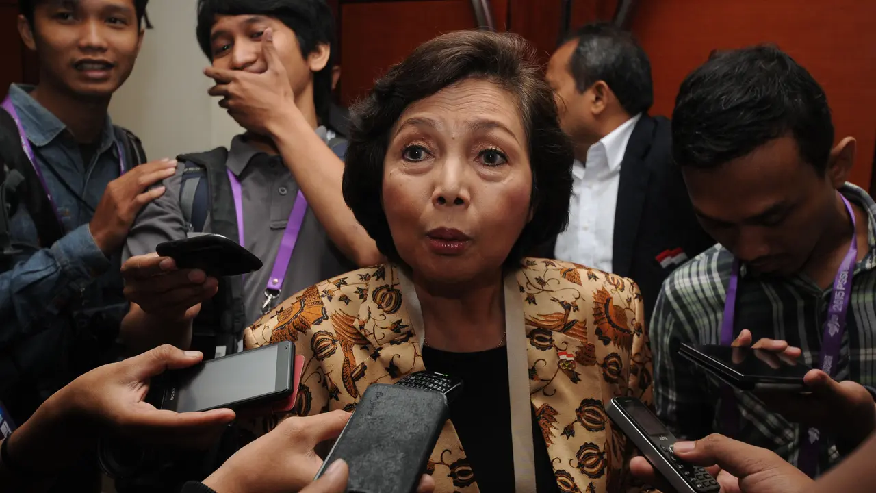 Ketua Umum Komite Olimpiade Indonesia (KOI) Rita Subowo