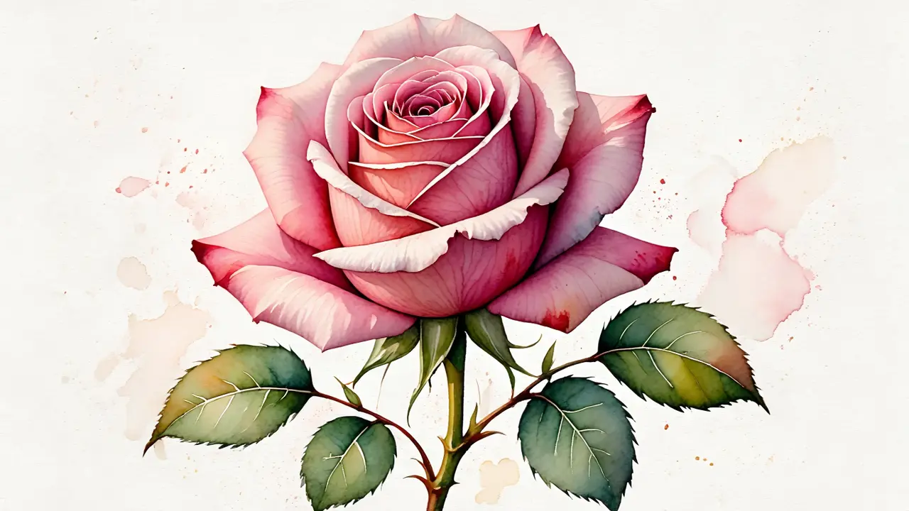 Rose Drawing