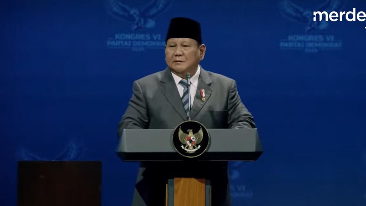 Prabowo Soal Pilpres 2029: Kalau Saya Kecewa dengan Prestasi Saya, Tidak akan Maju