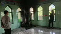 Aksi Teror Pembakaran Masjid Kembali Terjadi di Sulsel, Lemari Penyimpanan Alat Salat Dibakar Pria Misterius
