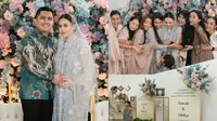 7 Potret Tasyakuran Kehamilan Sarah Gibson, Sempat Dua Kali Keguguran