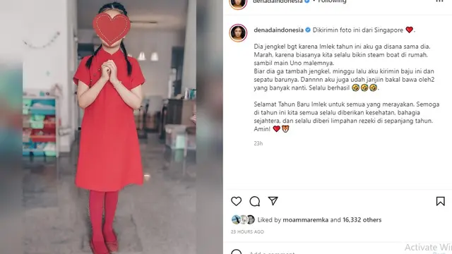 Denada (Foto: Instagram/@denadaindonesia)