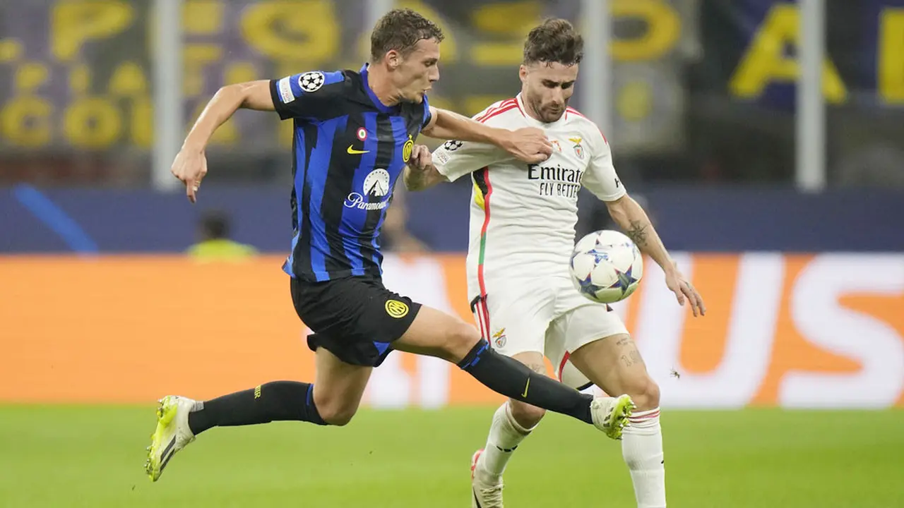 Foto: Banjir Peluang, Marcus Thuram Bawa Inter Milan Jinakkan Benfica di Liga Champions