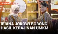 Iriana Jokowi Borong Batik hingga Gelang dari UMKM Binaan Pertamina di Dekranas Expo 2024