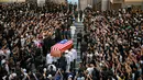 Mantan Perdana Menteri Malaysia, Abdullah Ahmad Badawi meninggal dunia pada Senin (14/4/2025) pukul 19.10 waktu setempat. (Mohd RASFAN/AFP)
