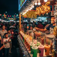 Ide Jualan Minuman saat Malam Tahun Baru (Gemini AI)