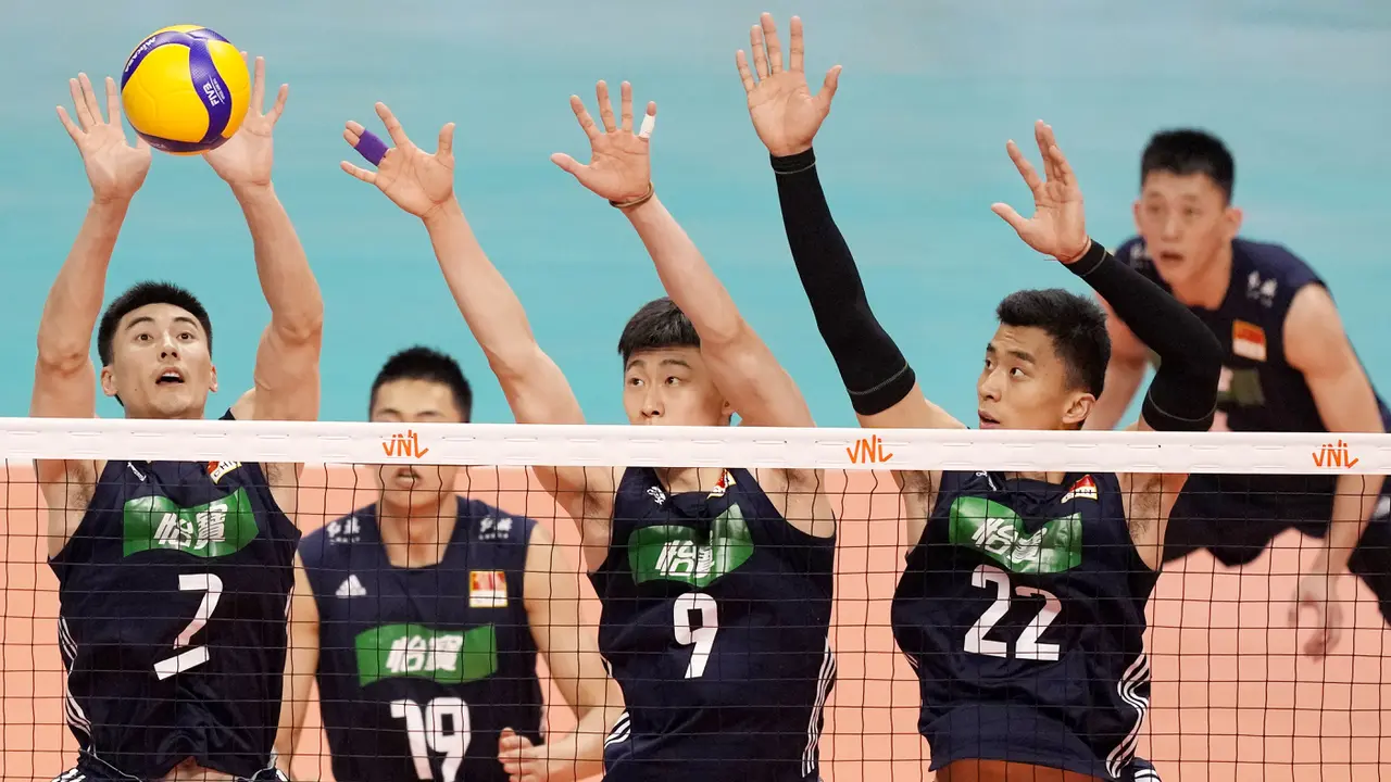 Foto: Aksi-Aksi Menarik di Volleyball Nations League 2022