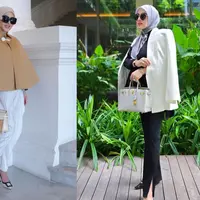 Intip trik fashion Syahrini tutupi baby bump sebelum umumkan kehamilan (@princessyahrini)