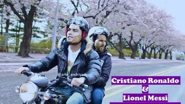 Bikin Kesal tapi Lucu, 7 Meme Messi dan Ronaldo Pulang Bareng dari Piala Dunia 2018