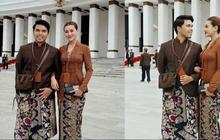 Pesona Aaliyah Massaid Rayakan HUT RI Ke-79 di IKN, Anggun & Elegan Dalam Balutan Kebaya Cokelat