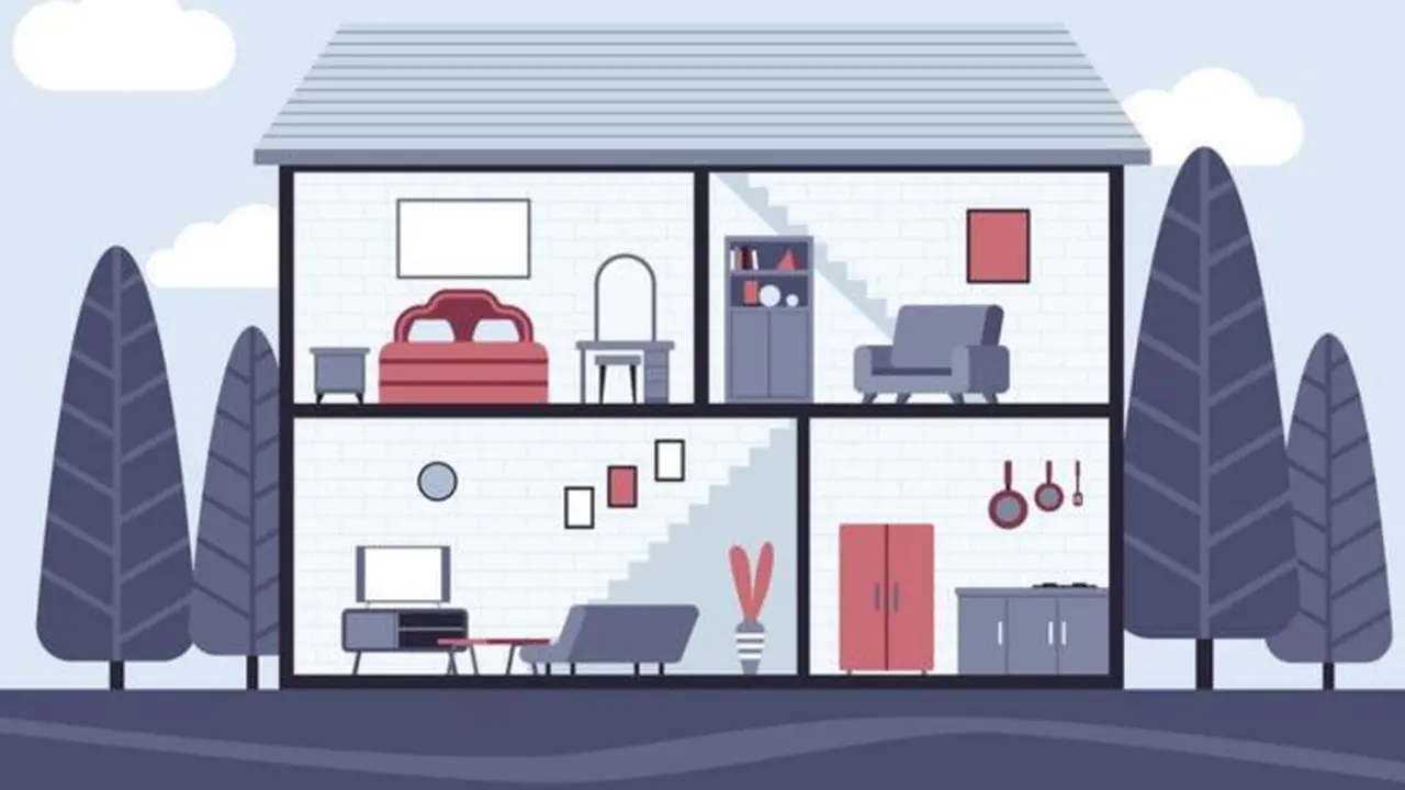 Ilustrasi Rumah Minimalis (Credit: Freepik)