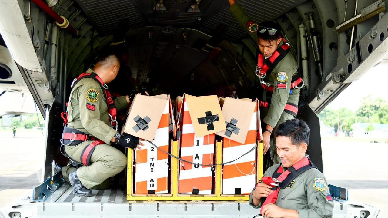 Satgas Penanggulangan Bencana Sumatera Bakal Distribusi Bantuan dengan Metode Heli Box
