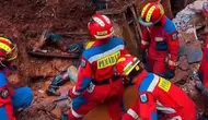 Beton Drainase Roboh, Dua Pekerja Sempat Terjebak