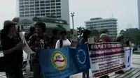 Dukung TKI Erwiana, Buruh Migran Gelar Demo di Bundaran HI 