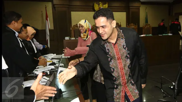 20170403- Nazaruddin Bersaksi di Sidang e-KTP-Jakarta- Helmi Afandi
