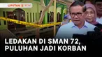 Imbas ledakan di SMAN 72 , Kelapa Gading, Jakarta Utara, melukai sedikitnya 54 korban dan yang mayoritas adalah siswa. Sejumlah korban harus dioperasi dan sebagian besar mengalami masalah pendengaran.