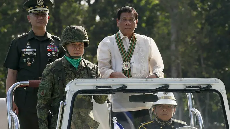 Presiden Filipina Rodrigo Duterte 