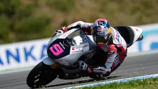 Veda Ega Pratama Tertahan di Posisi 23 Practice Moto3 Belanda 2026, Harus Ikut Q1