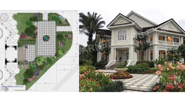 Desain set film Crazy Rich Asians (Sumber Foto: Teddy Setiawan)