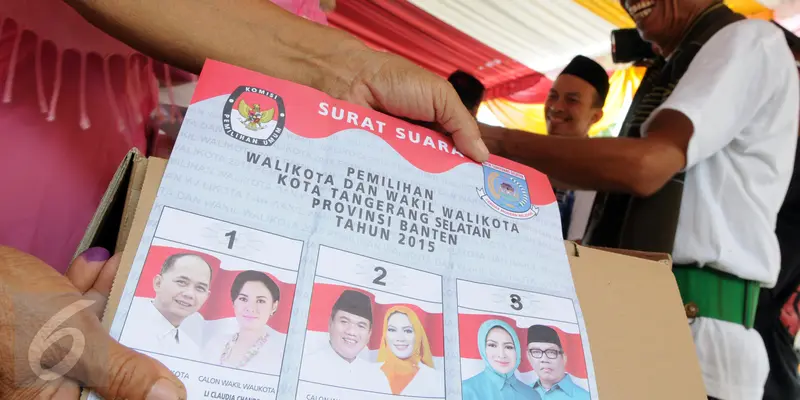 20151209-Calon Walikota Tangsel Airin Menang Telak di TPS Jurangmangu