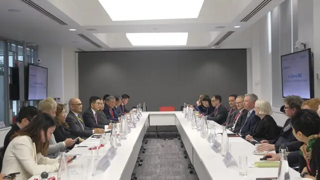 Ketua ASEAN Business Advisory Council (ASEAN-BAC) Arsjad Rasjid melakukan roadshow ASEAN-BAC di London, Inggris, pada 14-18 Mei 2023. (Dok Kadin Indonesia)