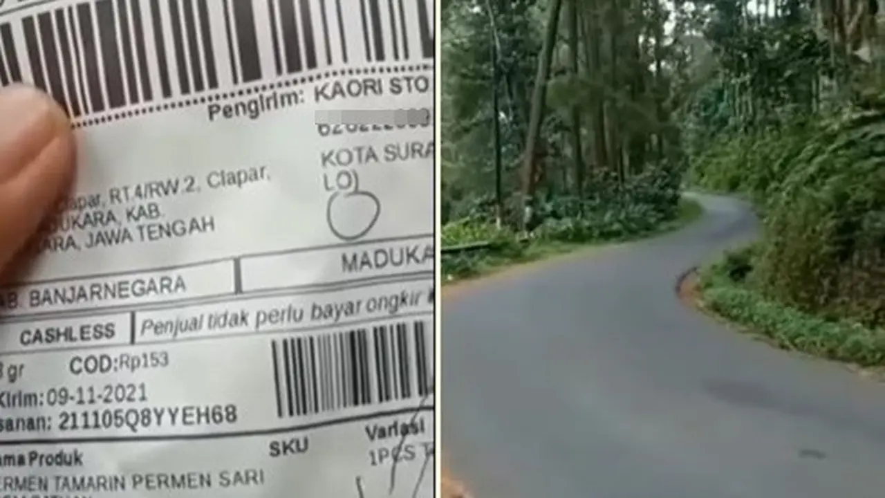 Curhatan Kurir Paket Lewati Hutan Demi Antar Permen Rp 153 Ini Jadi Sorotan