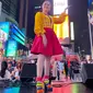 Fitri Carlina Bawa Dangdut Melantun di Times Square New York City. (instagram.com/fitricarlina)