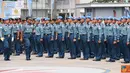 Citizen6, Jakarta: Kedatangan KRI FKO 368 disambut Panglima TNI Laksamana TNI Agus Suhartono, dalam Upacara Militer di Dermaga Kolinlamil TNI AL, Tanjung Priok, Senin (11/7). (Pengirim: Badarudin Bakri Badar)
