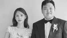 Foto prewedding aktor Go Kyu Pil dan penyanyi Amin. (Foto: Instagram/ amin0224)