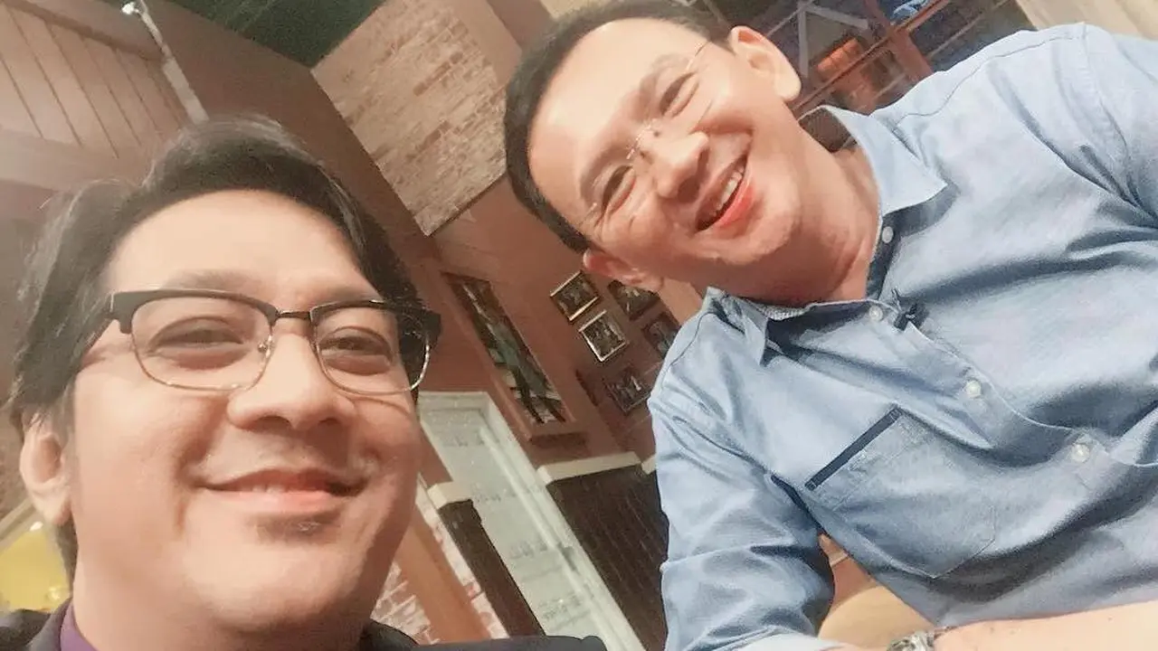 Ahok dan Andre Taulany