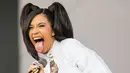 Karier Cardi B sendiri pun langsung menanjak usai merilis album Invasion of Privacy. (KYLE GRILLOT  AFP)