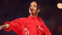 Rihanna di Super Bowl. Foto: Document/LOEWE.