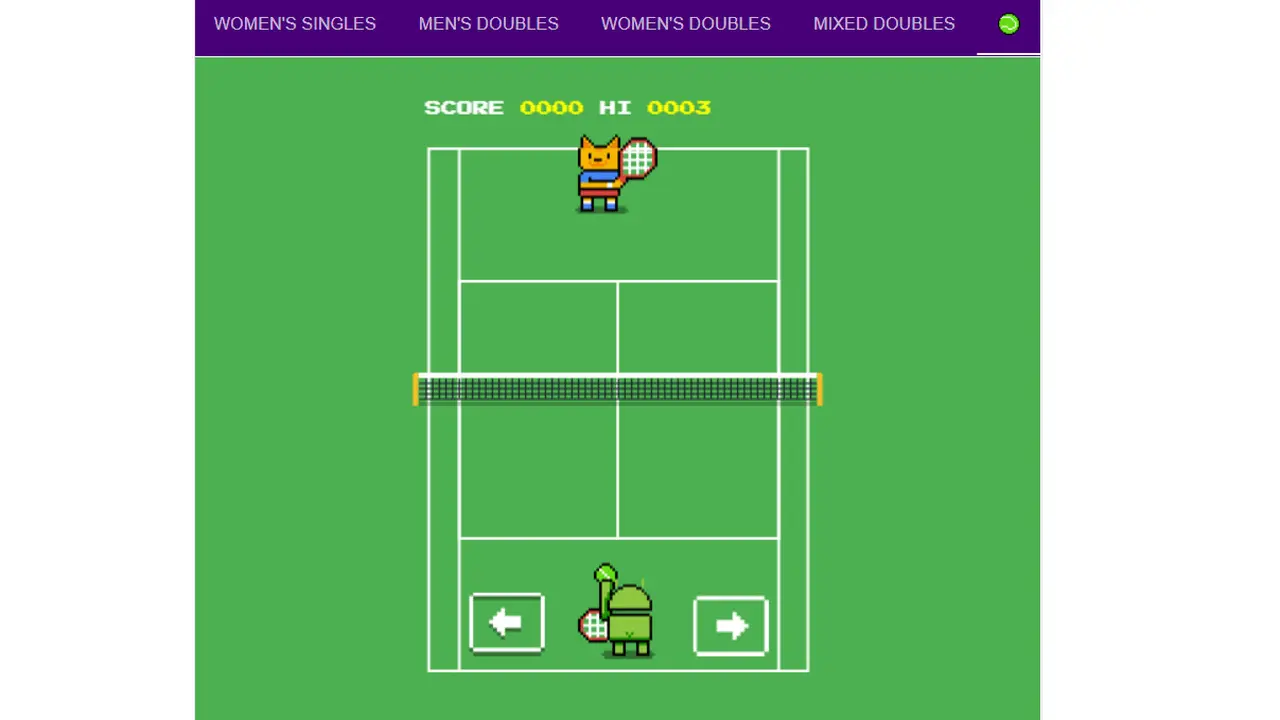 Tenis mini Google